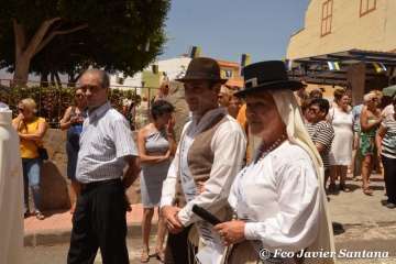 Misa y procesión religiosa en La Viña (Foto Francisco Javier Santana)